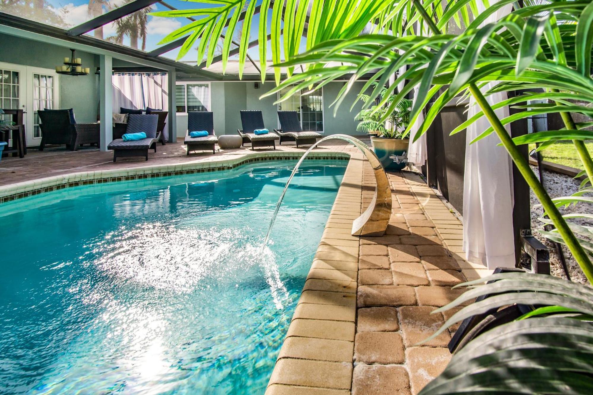 Beach Cottage With Heated Pool Just Off Siesta Key Sarasota Extérieur photo