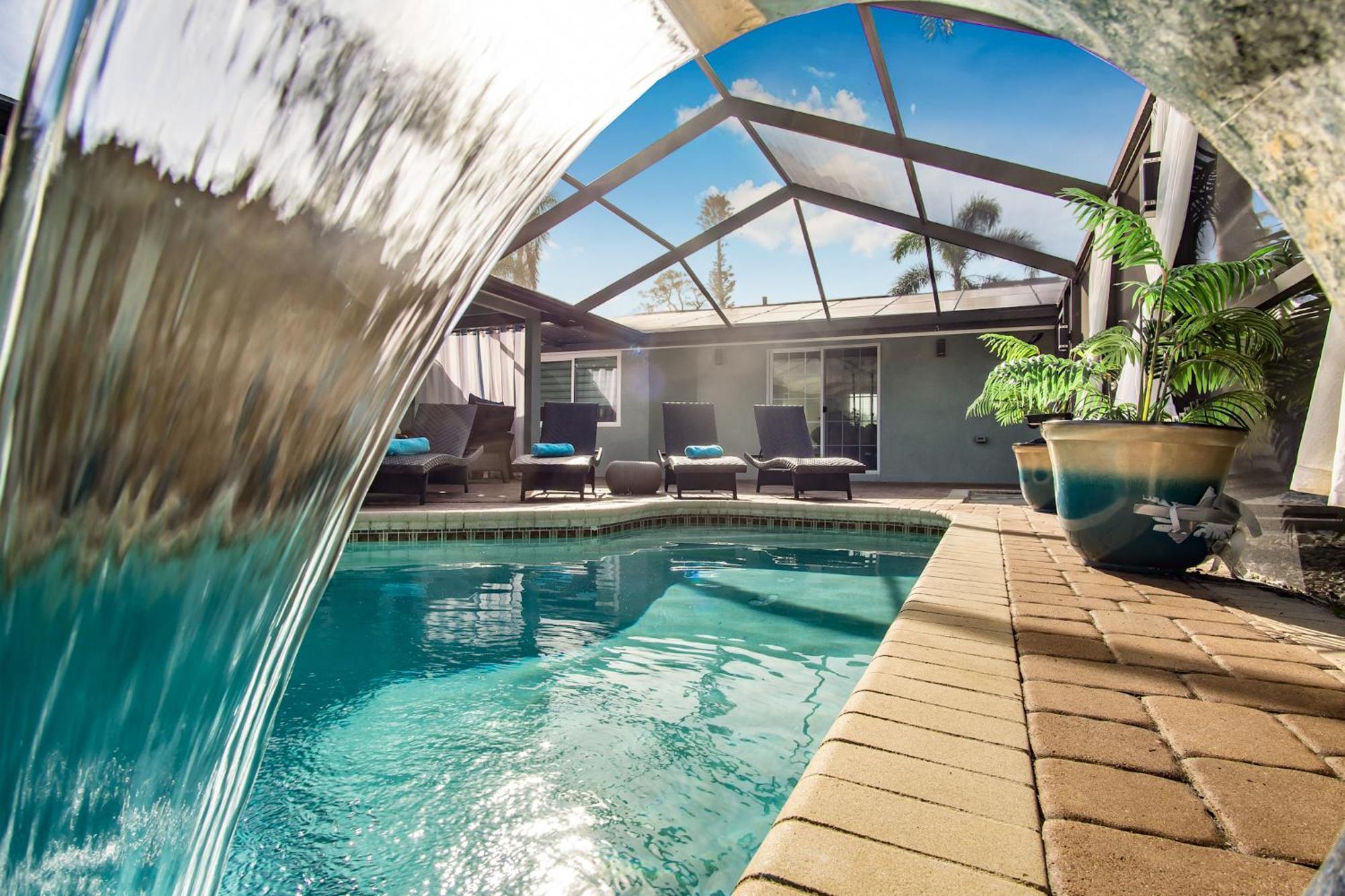 Beach Cottage With Heated Pool Just Off Siesta Key Sarasota Extérieur photo
