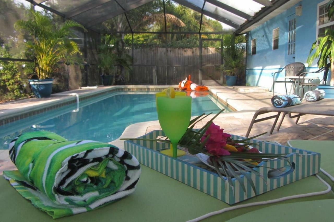 Beach Cottage With Heated Pool Just Off Siesta Key Sarasota Extérieur photo